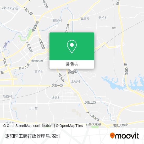 惠阳区工商行政管理局地图
