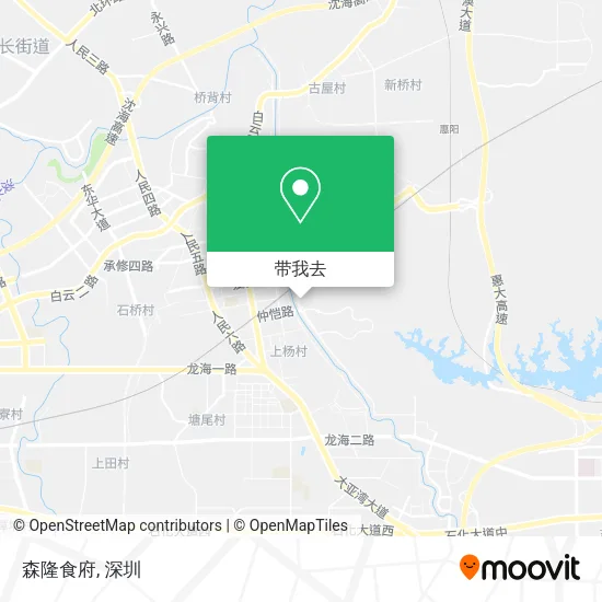 森隆食府地图