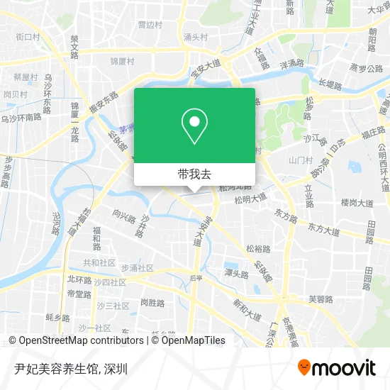 尹妃美容养生馆地图