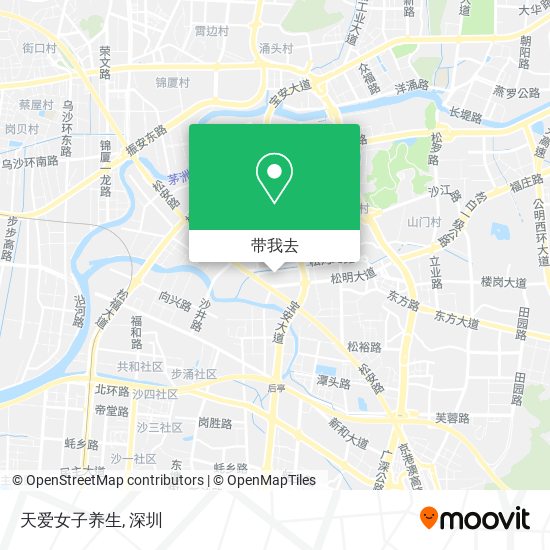 天爱女子养生地图