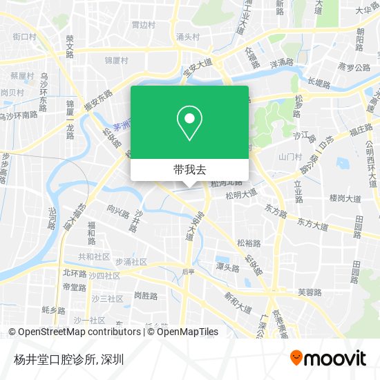 杨井堂口腔诊所地图