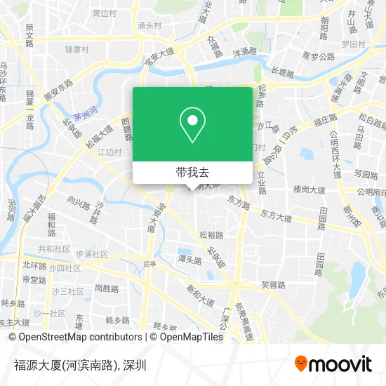 福源大厦(河滨南路)地图