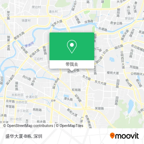 盛华大厦-B栋地图