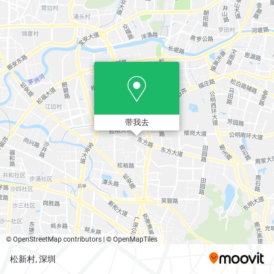 松新村地图