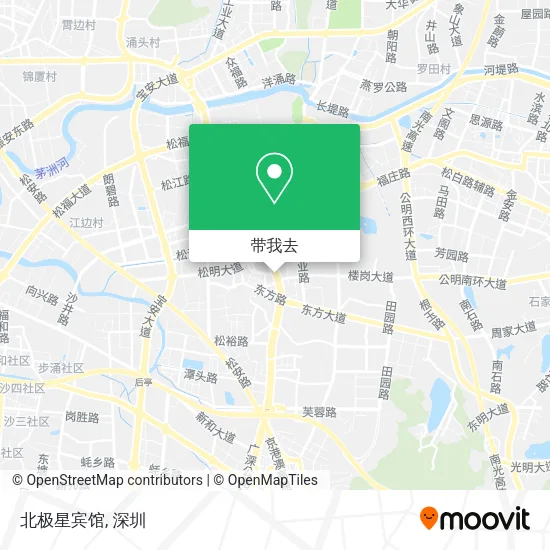 北极星宾馆地图