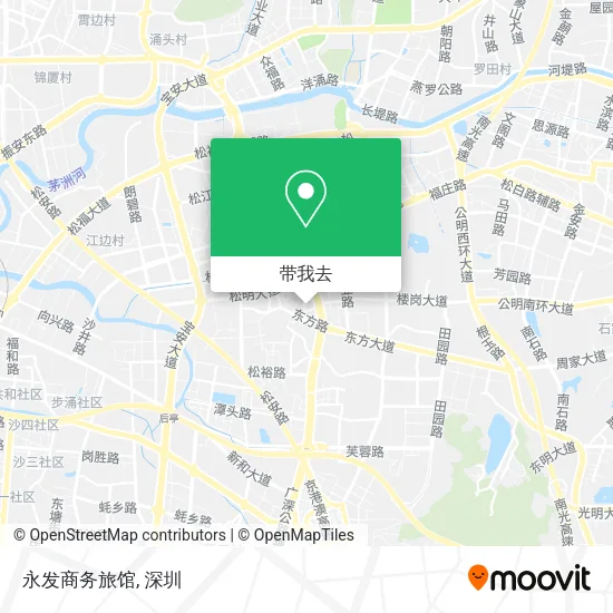 永发商务旅馆地图
