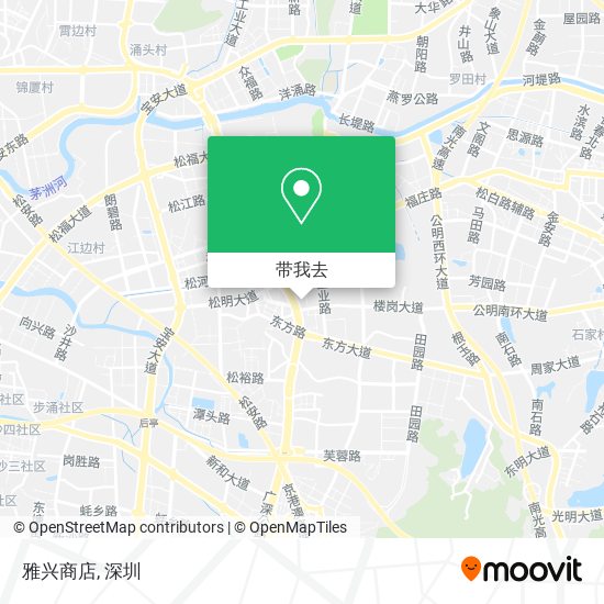 雅兴商店地图