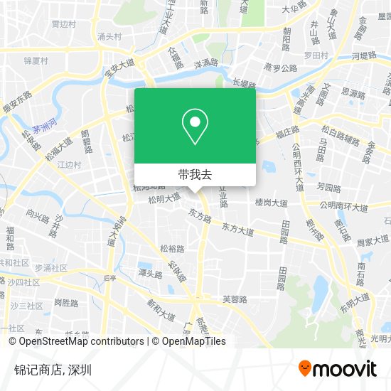 锦记商店地图