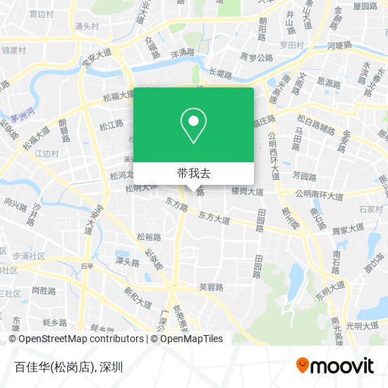 百佳华(松岗店)地图