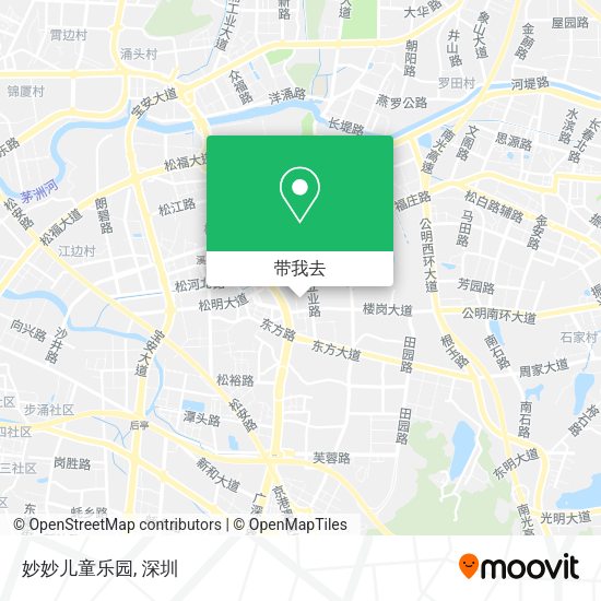 妙妙儿童乐园地图