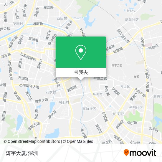 涛宇大厦地图
