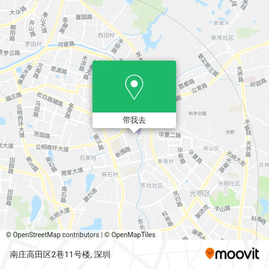 南庄高田区2巷11号楼地图