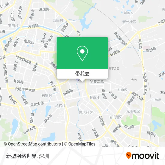 新型网络世界地图