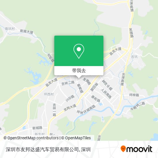 深圳市友邦达盛汽车贸易有限公司地图