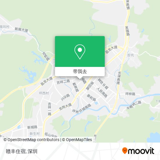 赣丰住宿地图