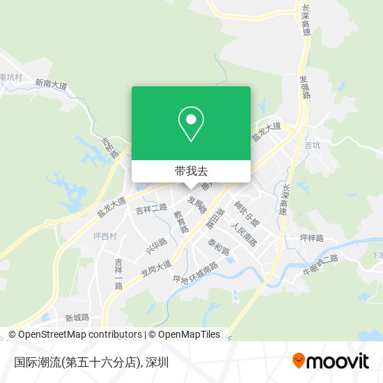 国际潮流(第五十六分店)地图