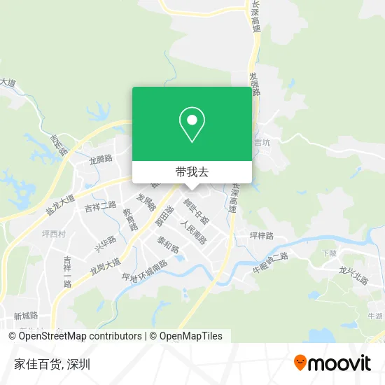 家佳百货地图