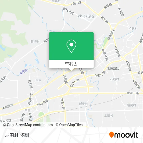 老围村地图