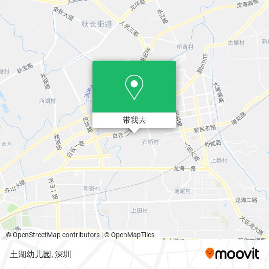 土湖幼儿园地图