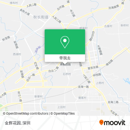 金辉花园地图