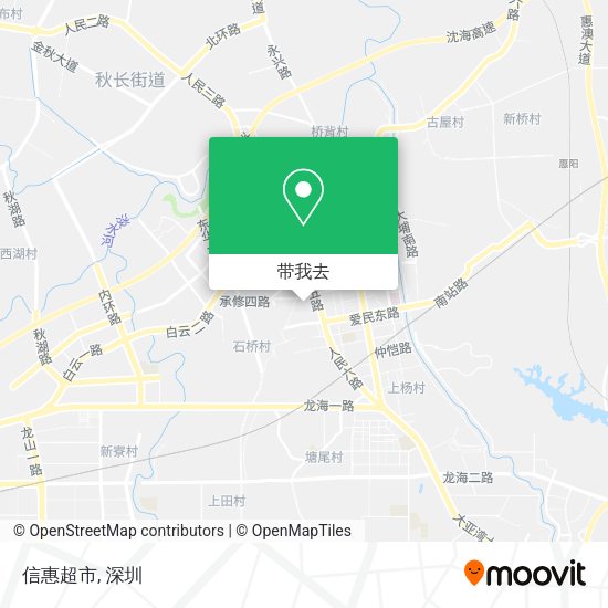 信惠超市地图