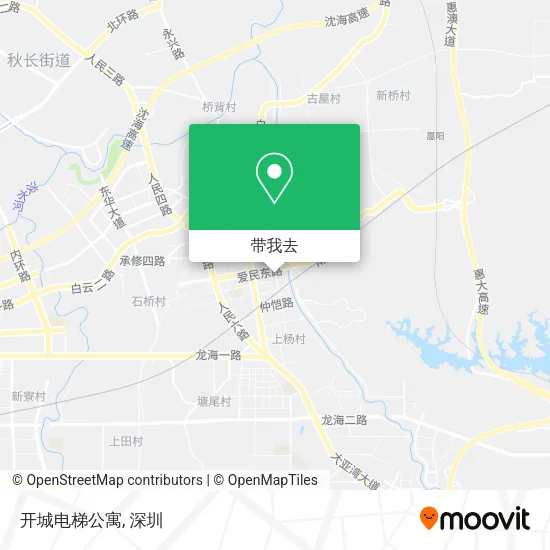 开城电梯公寓地图