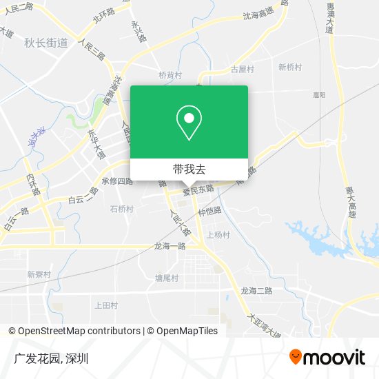 广发花园地图
