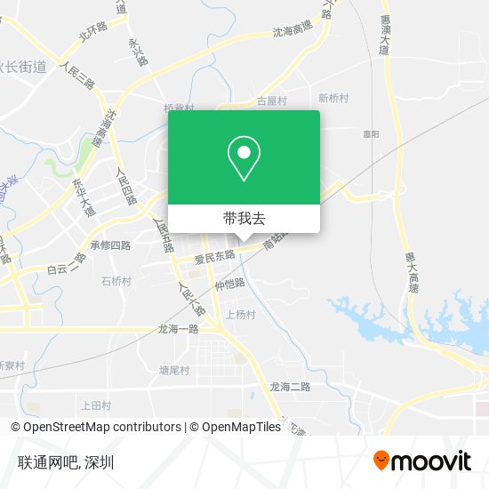 联通网吧地图