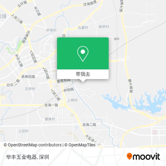 华丰五金电器地图