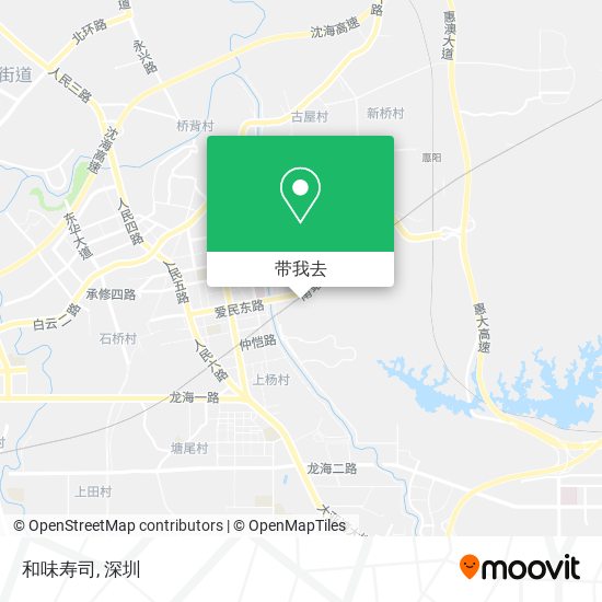 和味寿司地图