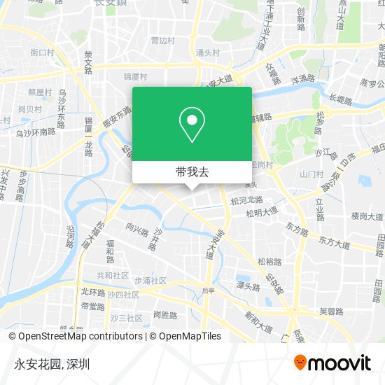 永安花园地图