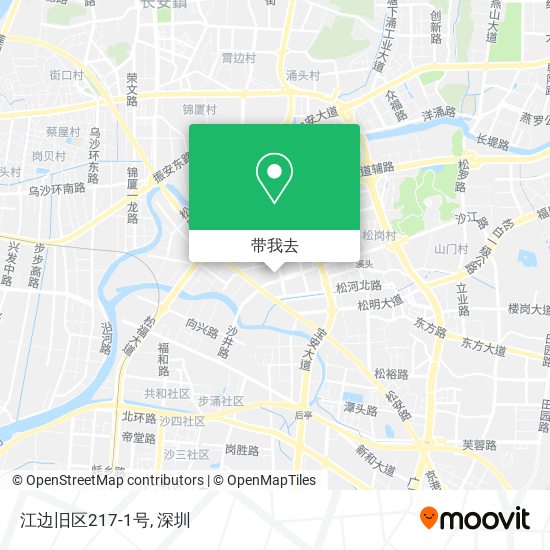 江边旧区217-1号地图