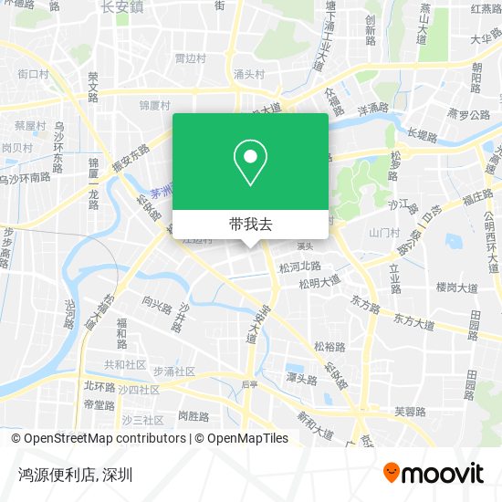 鸿源便利店地图