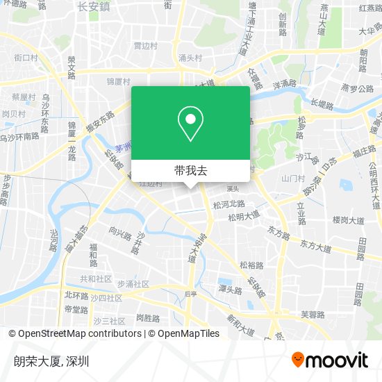朗荣大厦地图