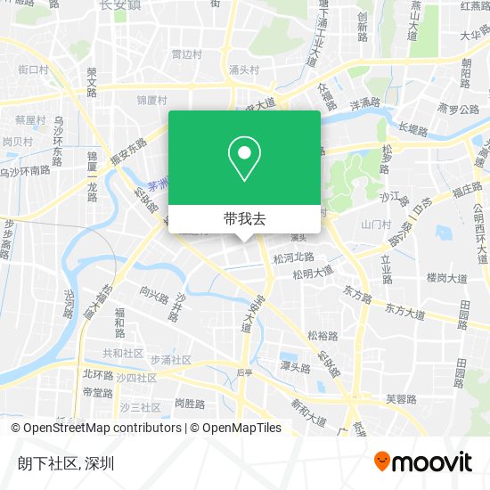 朗下社区地图