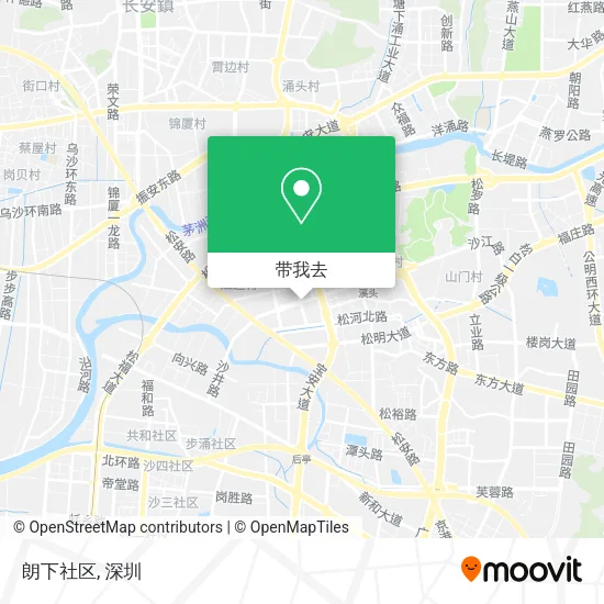朗下社区地图