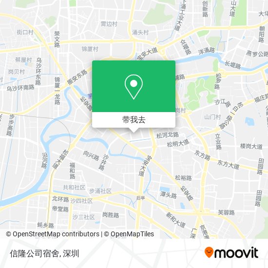 信隆公司宿舍地图