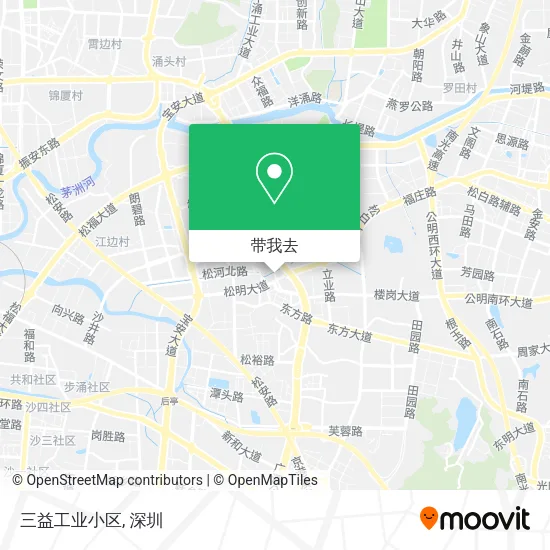 三益工业小区地图