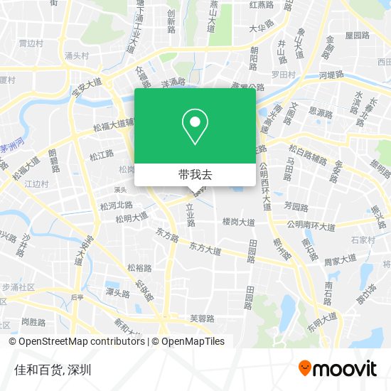 佳和百货地图