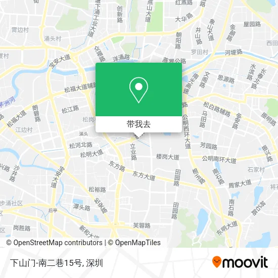 下山门-南二巷15号地图