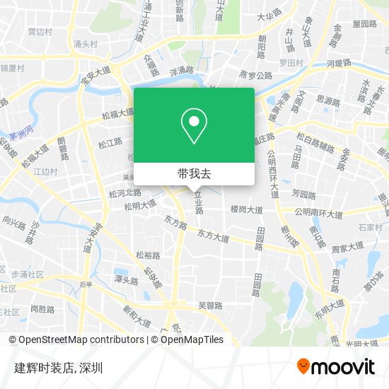 建辉时装店地图
