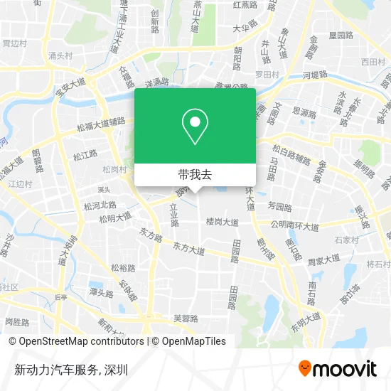 新动力汽车服务地图