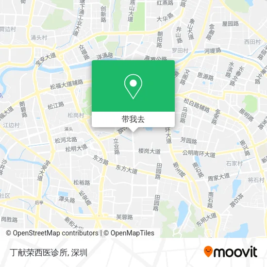 丁献荣西医诊所地图