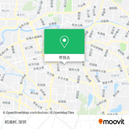 稻湘村地图