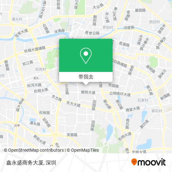 鑫永盛商务大厦地图