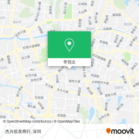 杰兴批发商行地图