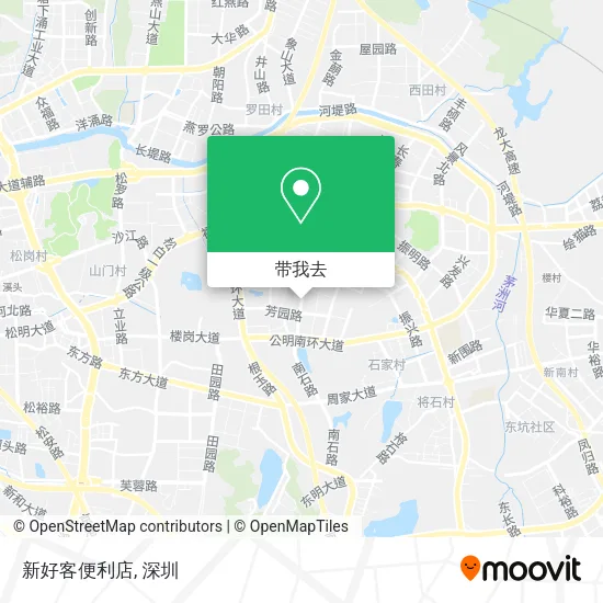 新好客便利店地图