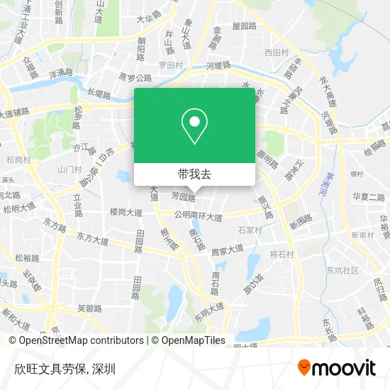 欣旺文具劳保地图
