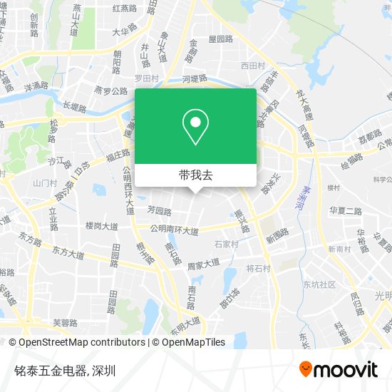 铭泰五金电器地图