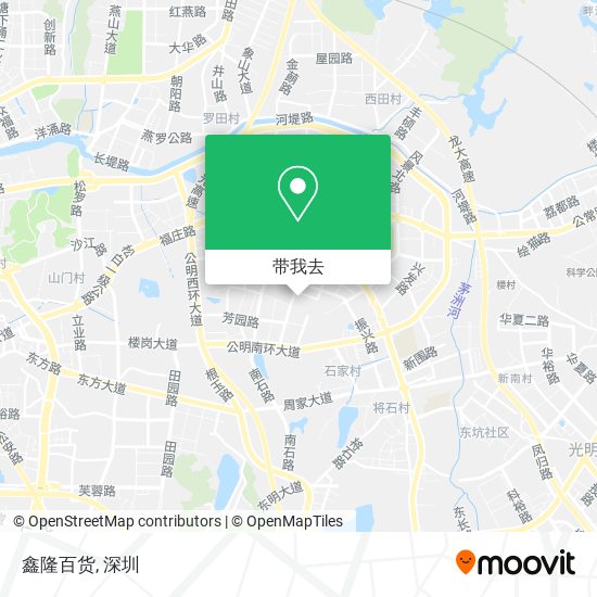 鑫隆百货地图